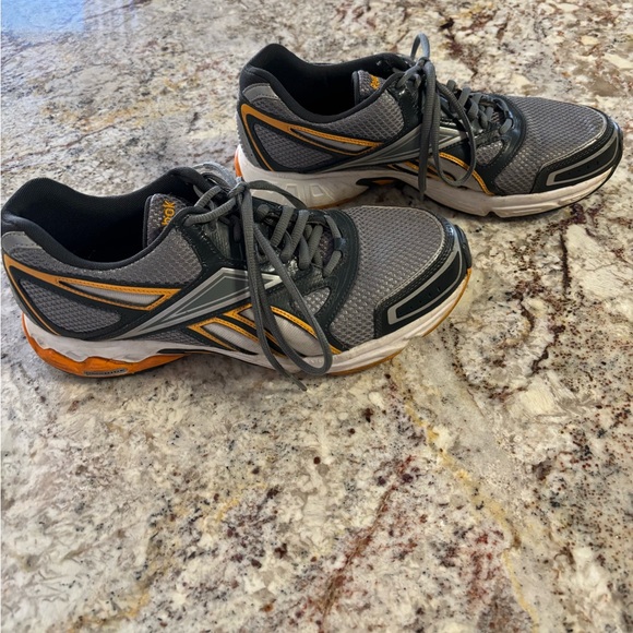 Reebok Other - Reebok Gray and Orange Athletic Shoes